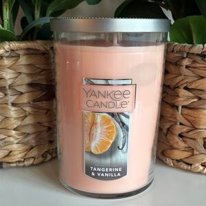 Tangerine & Vanilla Two Wick Yankee Candle